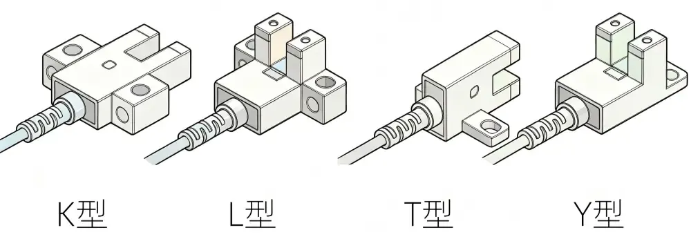 槽型光电传感器多种型号